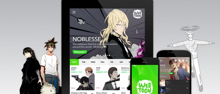 5 bezplatných aplikací pro čtení Webtoon pro Android | Mnoho slavných indonéských webtoonistů!