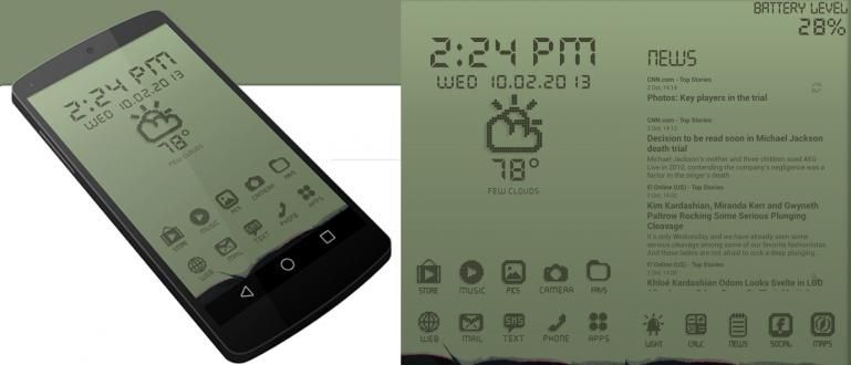 Com canviar l'aspecte d'Android tan vell Nokia