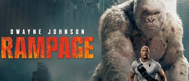 Nonton Film Rampage (2018), Invaze nebezpečných obřích zvířat