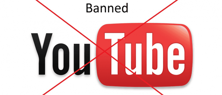 YouTube 帐户被禁止？所以避免这5件事