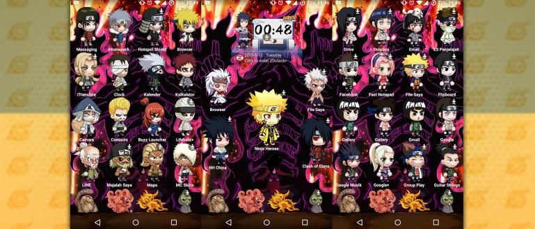 Snadné způsoby použití motivů Naruto na všech telefonech Android