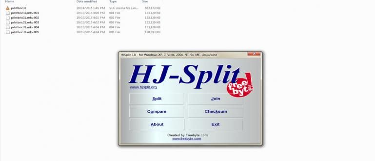 如何使用 HJ-SPLIT 加入（加入）视频部分