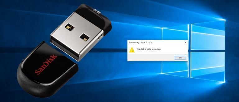 Rychlé 30 sekundové řešení Odstraňování problémů FlashDisk Write Protected
